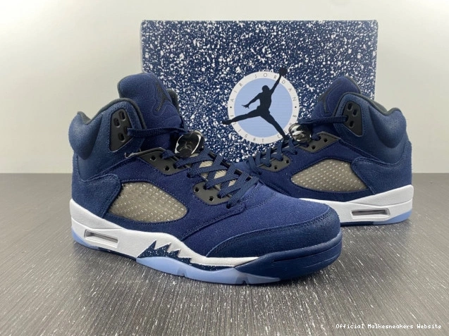 Official Maikesneakers Air Jordan FD6812-400 5 Georgetown 0802